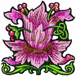 Flowers Embroidery Design 1 Flowers Embroidery Design 1